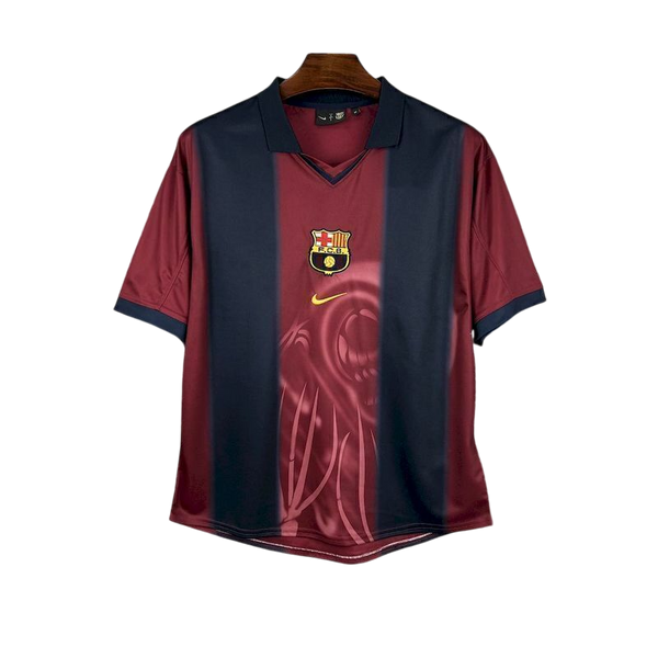 Camisa Barcelona Cactus Jack Home 2000/01 Retrô