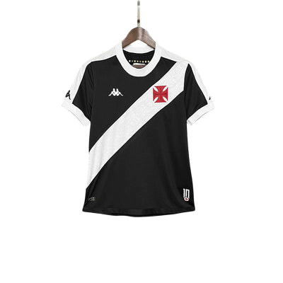 Camisa Feminina do Vasco da Gama 24/25 Home - Preto