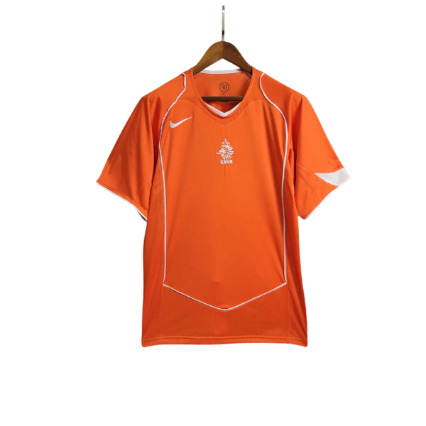 Camisa Retrô Holanda Home 2004 Masculino Nike - Laranja