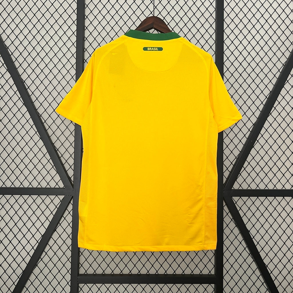 Camisa Retrô Seleção Brasil 2010 Home Copa do Mundo