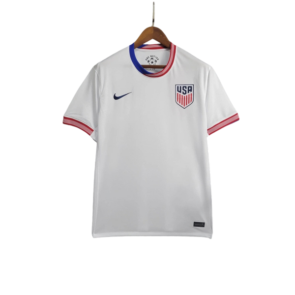 Camisa Seleção Estados Unidos 24/25 - Home - Branco