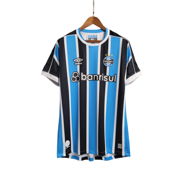 Camisa Grêmio Home 23/24 Umbro Torcedor Masculino - Tricolor