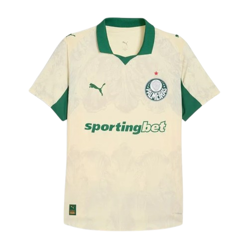 Camisa Palmeiras X Kidsuper Mundial 25/26 Puma Masculina Torcedor - Dourada