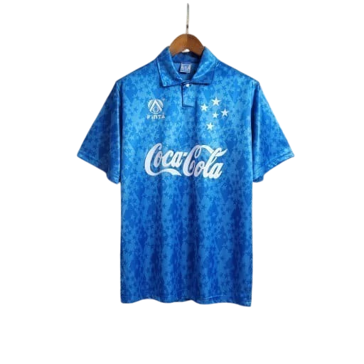 Camisa Cruzeiro Home Retrô 1993/94 Azul - Finta