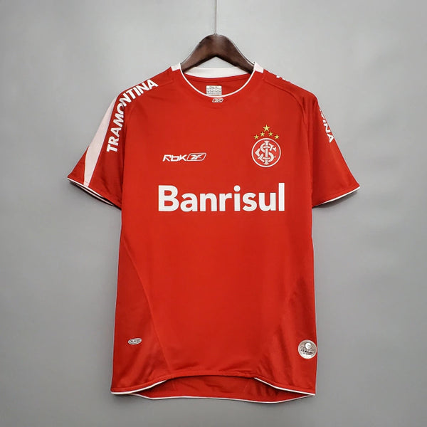 Camisa Retrô Internacional Libertadores 2006 Reebok Torcedor - Vermelha
