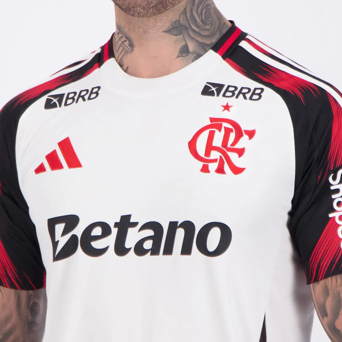 Camisa Adidas Flamengo 2025/26 II Com Patrocínios
