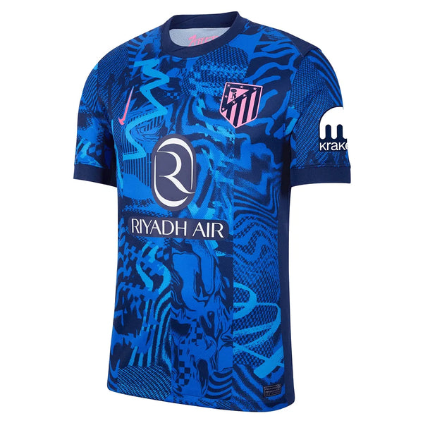 Camisa Atlético de Madrid Third 25/26 s/n° Torcedor Masculino - Azul