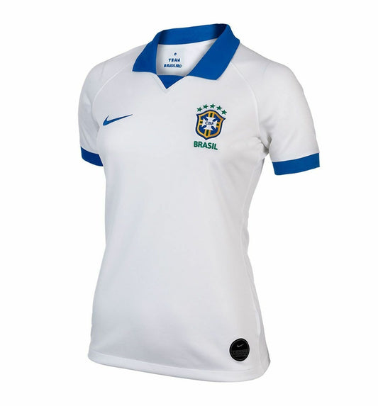 Camisa Retrô Seleção Brasil 2019/20 Third Feminino - Branco