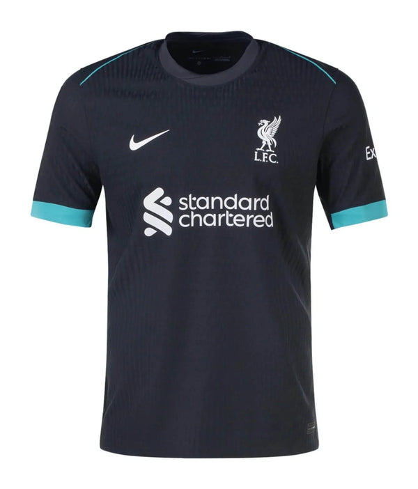 Camisa Liverpool Away 24/25 Torcedor Nike Masculino - Preto e Azul