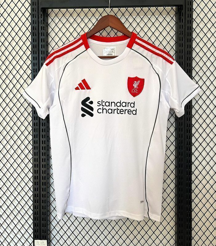 Camisa Liverpool Away 25/26 s/n° Torcedor Masculino - Branco
