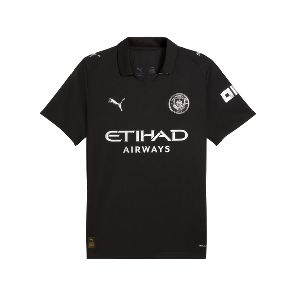 Camisa Manchester City Away 25/26 s/n° Torcedor Masculina - Preto
