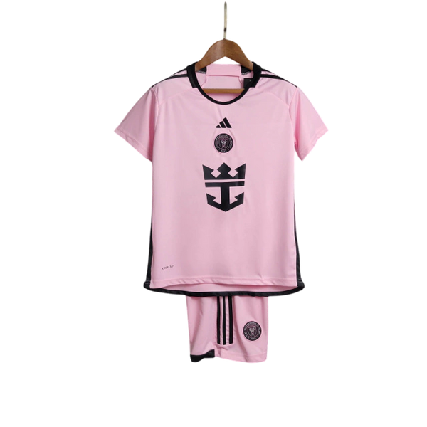 Kit Infantil Inter Miami Home 24/25 - Adidas - Rosa