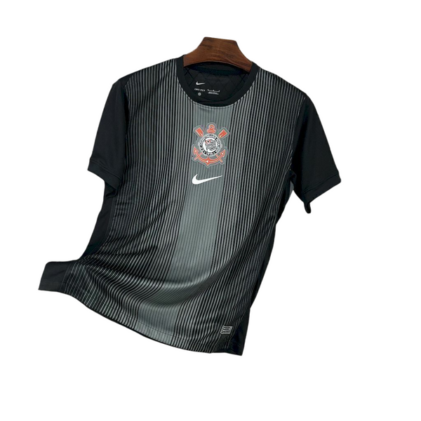 Camisa Corinthians 25/26 Goleiro Nike Masculino  - Preto