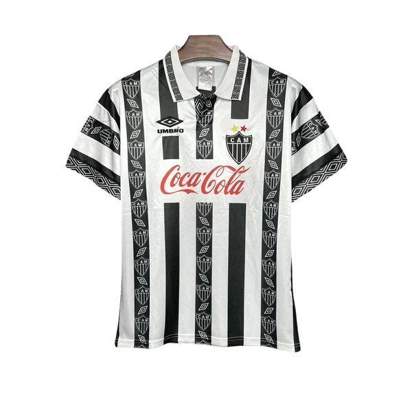 Camisa Atlético Mineiro Retrô 1995 Preta e Branca - Umbro