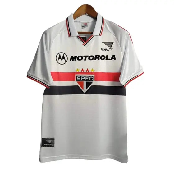 Camisa São Paulo Retrô 2000 Penalty Torcedor - Branca