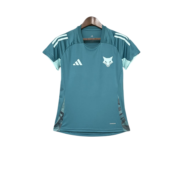 Camisa Cruzeiro Treino 25/26 Adidas Feminina - Azul