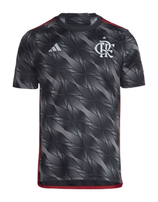 Camisa Flamengo Third 24/25 Torcedor - Vermelha e Preta