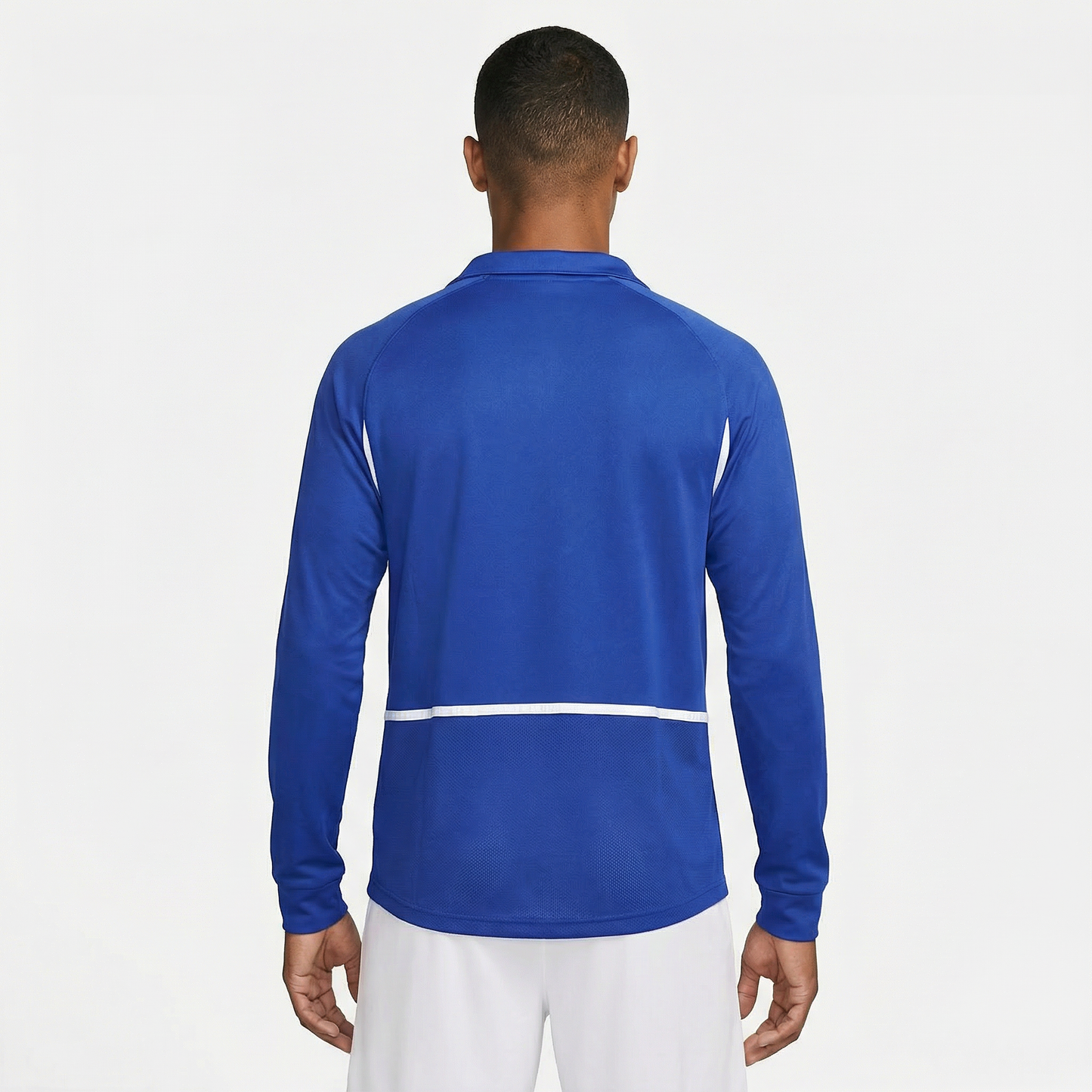 Camisa Nike Brasil Retro  2002 Manga longa Azul