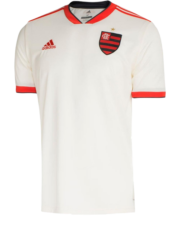 Camisa Flamengo Away 18/19 s/n° Torcedor Adidas Masculina - Branca