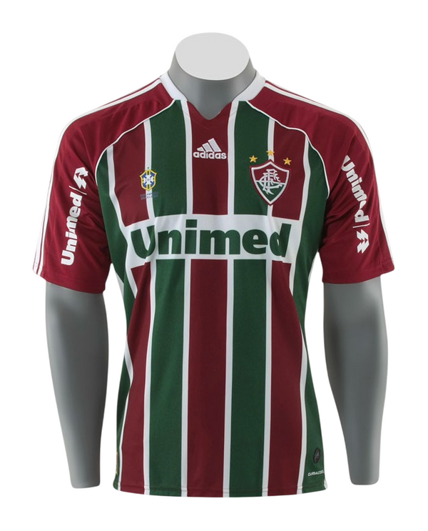 Camisa Fluminense Home 11/12 s/n° Torcedor Dryworld Masculina - Listrado