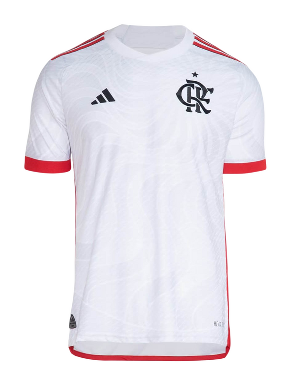 Camisa Flamengo 24/25 Away Adidas Torcedor - Branca