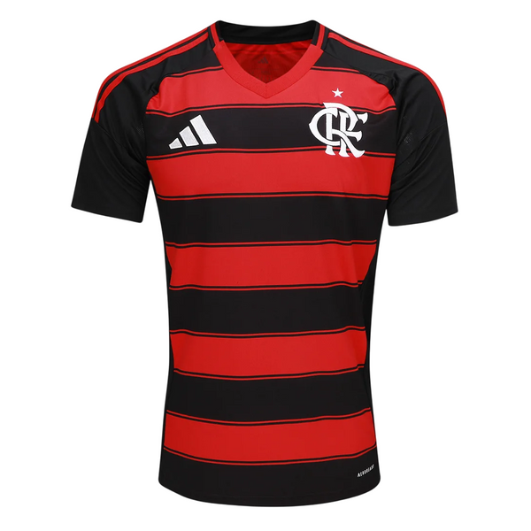 Camisa Flamengo I 25/26 s/n Torcedor Adidas Masculina - Preto