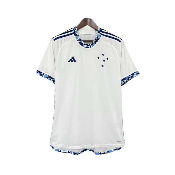 Camisa Cruzeiro Away 24/25 Adidas Torcedor Masculino - Branca
