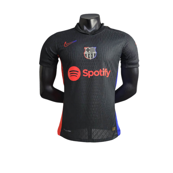 Camisa Barcelona II 24/25 Masculino Jogador Nike com Patch - Preta