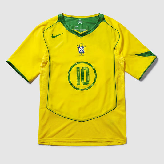 Camisa Nike Brasil Reedição Total 90 Ronaldinho Masculina