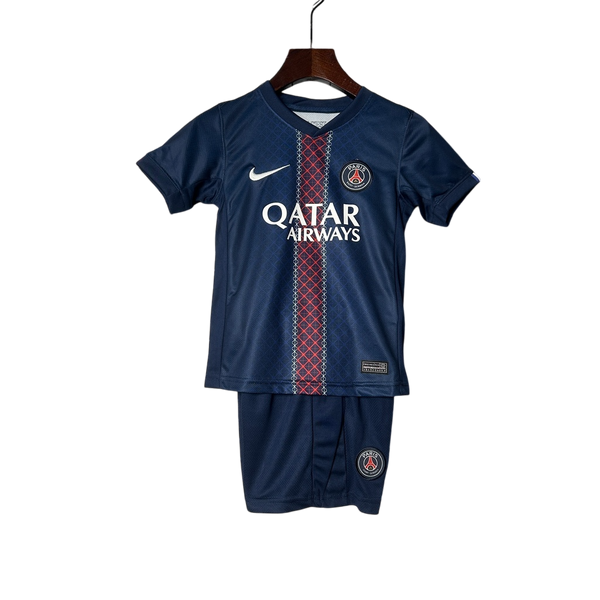 Conjunto Infantil PSG 25/26 Home Nike - Azul
