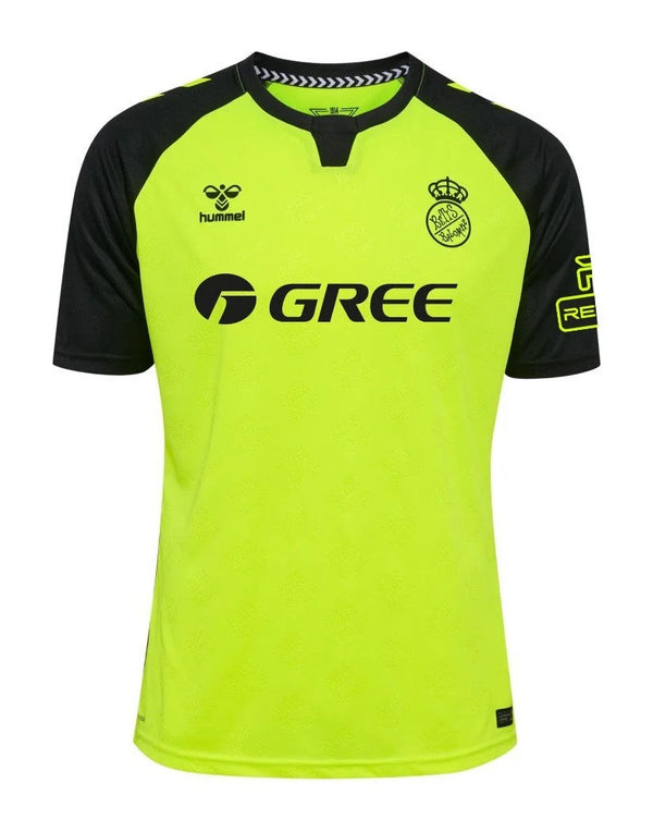 Camisa Real Betis 24/25 Away Hummel Torcedor - Preta e Amarela