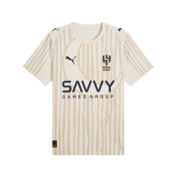 Camisa KIDSUPER X Al Hilal SFC 25/26 s/n° Torcedor Puma Masculino - Begê