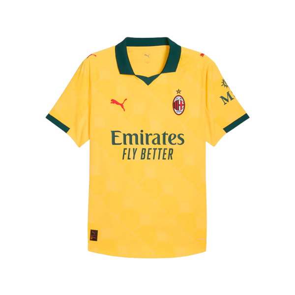 Camisa AC Milan Third 25/26 s/n° Puma Torcedor Masculino - Amarelo