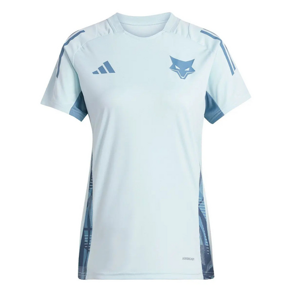 Camisa Cruzeiro Treino 25/26 Adidas Feminina - Azul Turquesa