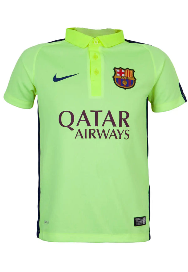 Camisa Barcelona Third 2014/15 Retrô Nike Masculina - Verde