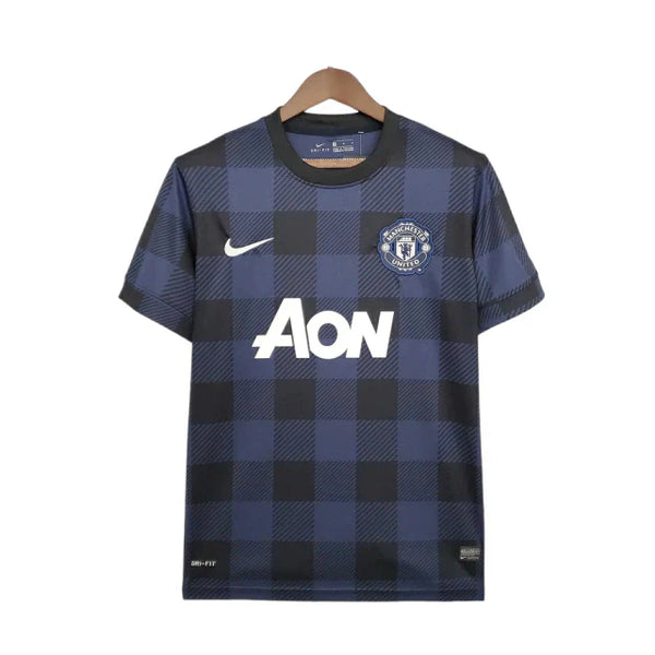 Camisa Manchester United Retrô 2013/2014 Azul Marinho - Nike