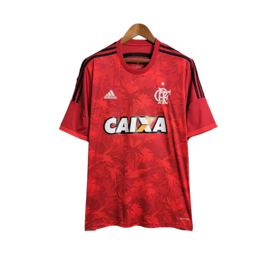 Camisa Retrô Flamengo Third 2014/15 Masculino - Vermelho