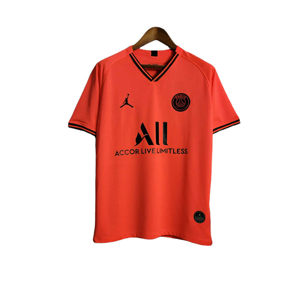 Camisa PSG Away Retrô 19/20 Jordan Masculina - Laranja