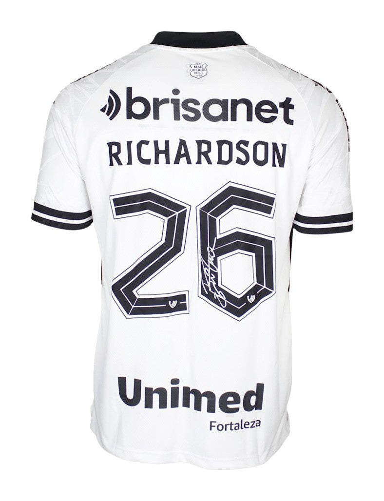Camisa Ceará 24/25 Away Torcedor Masculino (Sem Patrocínio)  - Branca e Preta