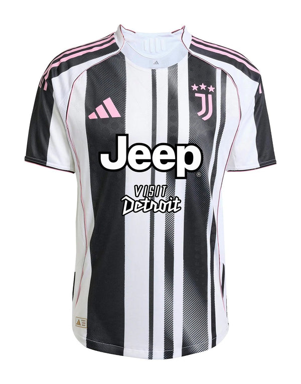 Camisa Juventus Home 25/26 - Torcedor Adidas Masculino - Preto e Branco