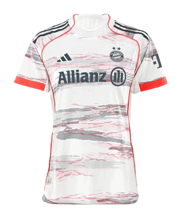 Camisa Bayern de Munich Away 25/26 Adidas Torcedor Feminina - Branca